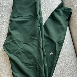lululemon athletica Dark Green Leggings